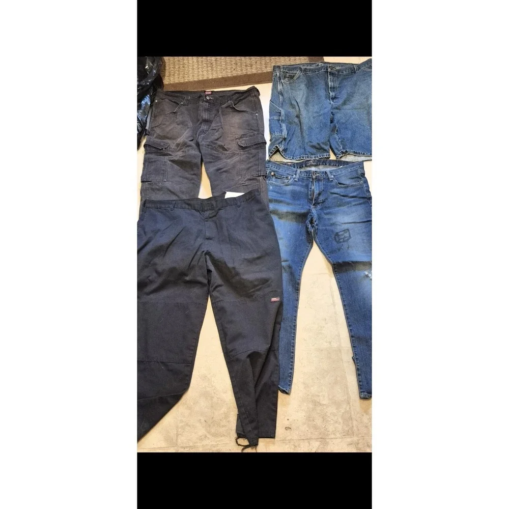 Distressed Workwear Jeans Pants Lot Repair Patch Upcycle DIY‎